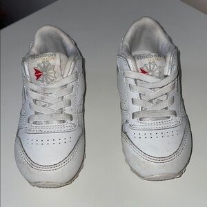 Reebok Kids Classic White Sneakers